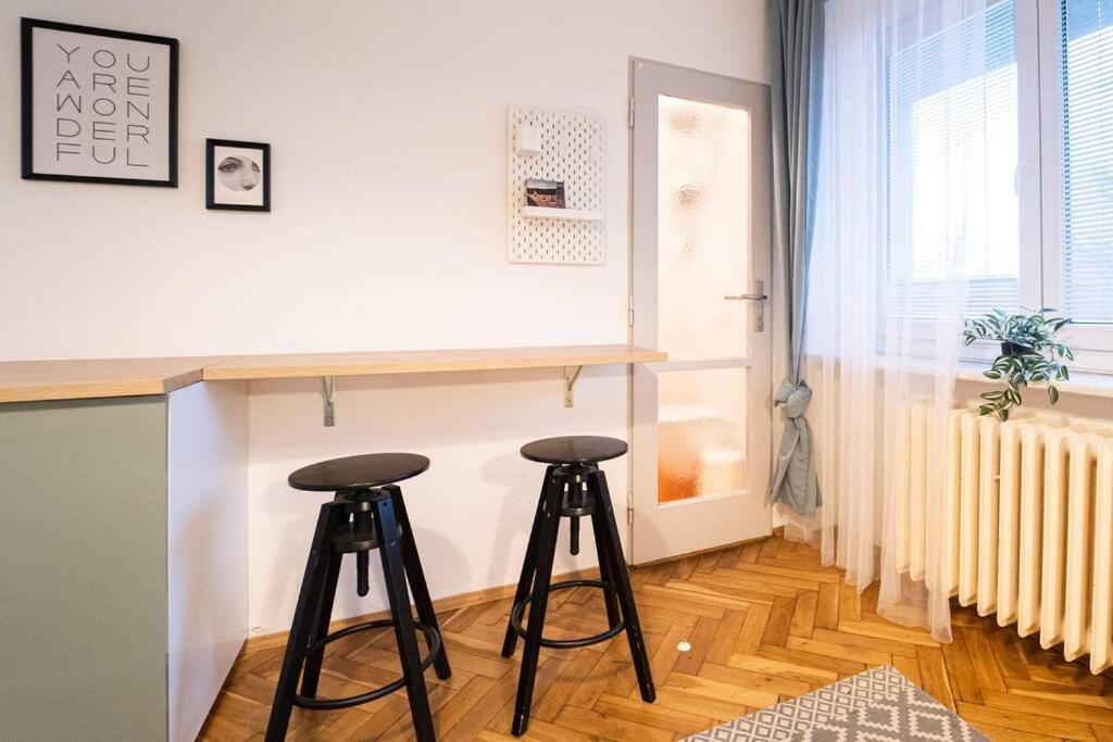 Mini Studio In Masaryk Quarter - Brno Leilighet Eksteriør bilde